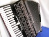 Aliante 3 voice piano accordion black